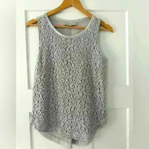 Loft Lace Front Sleeveless‎ Top